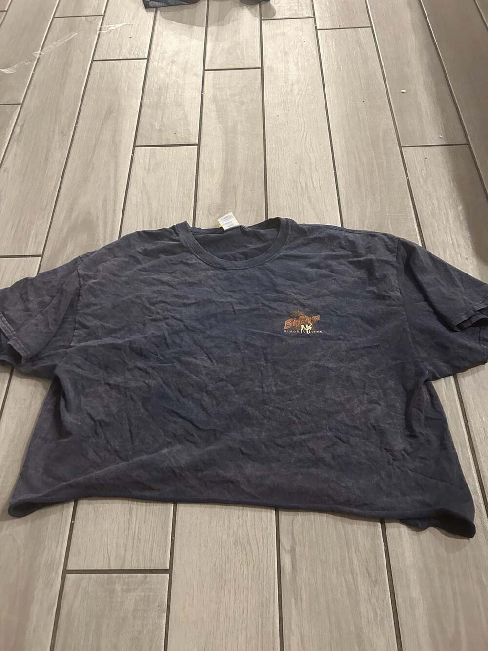Vintage Big Dogs Department of Relaxation crop top 3xl womens